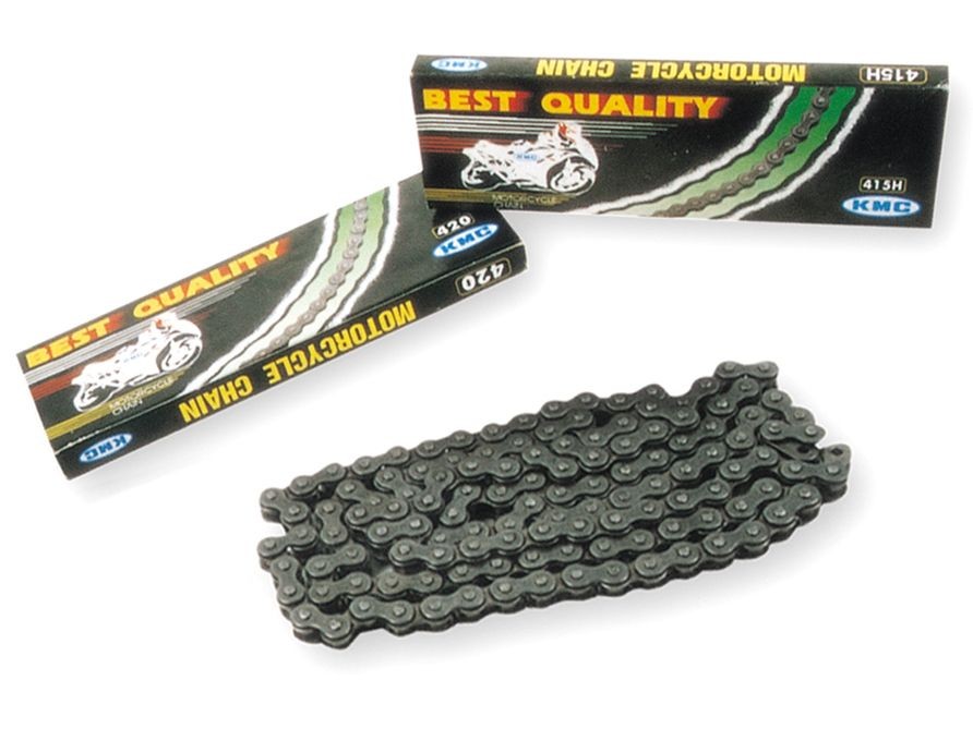 Cadena moto KMC 428x130 negro