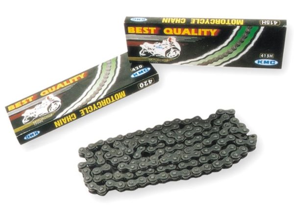 Cadena moto KMC 520x118 negro