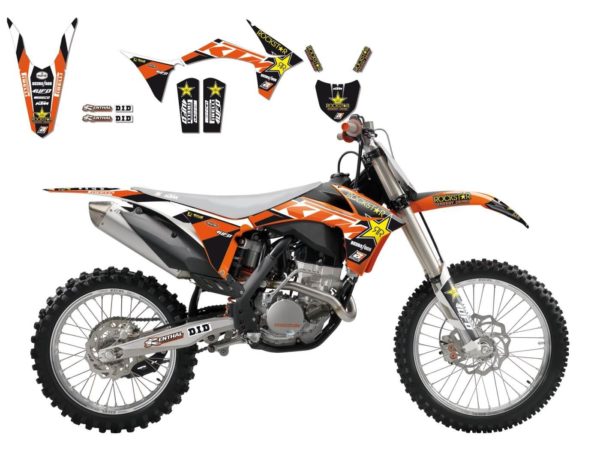 Kit Adhesivos Blackbird Réplica Team Beursfoon KTm 2537R5