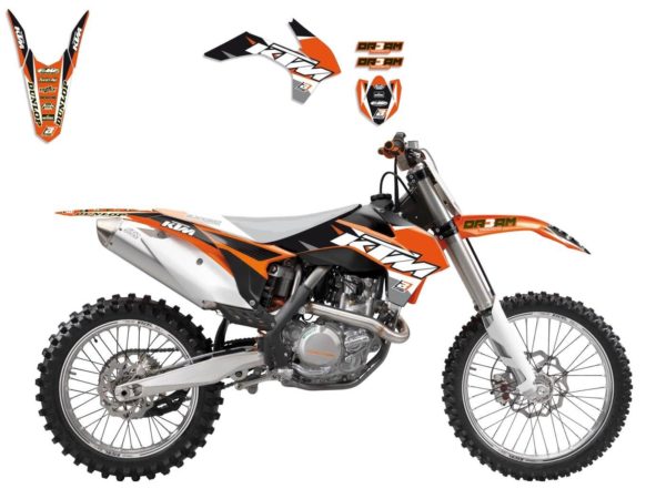 Kit Adhesivos Blackbird Dream KTm 2538E