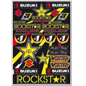 PARA TU MOTO UNIVERSAL - Kit Adhesivos Blackbird Suzuki Rockstar 5076S -