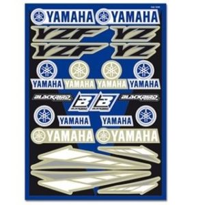 PARA TU MOTO UNIVERSAL - Kit Adhesivos Blackbird Universal Yamaha 5240 -