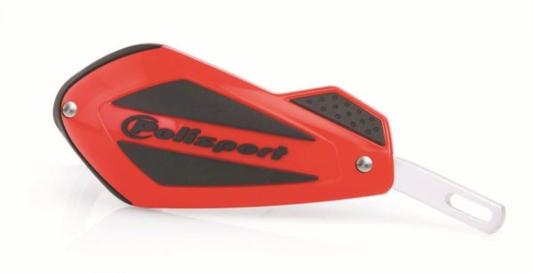 PARA TU MOTO UNIVERSAL - Paramanos cerrado Polisport Shield rojo 8304900030 -