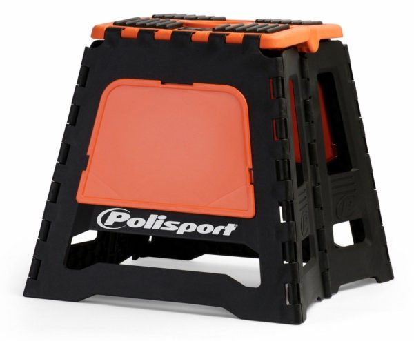 Caballete plegable de plástico Polisport naranja 8981500002