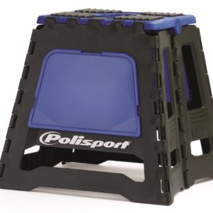 Caballete plegable de plástico Polisport azul 8981500003
