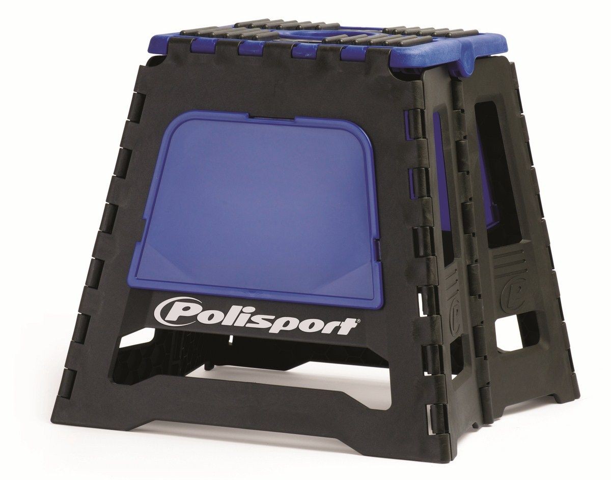 Caballete plegable de plástico Polisport azul 8981500003