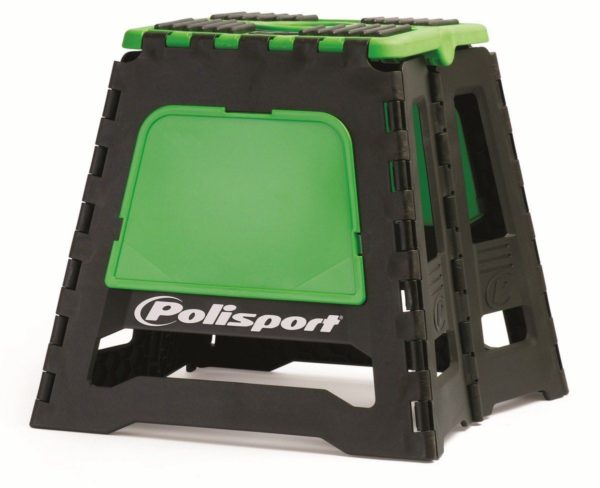 Caballete plegable de plástico Polisport verde 8981500005
