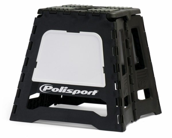 Caballete plegable de plástico Polisport blanco 8981500006
