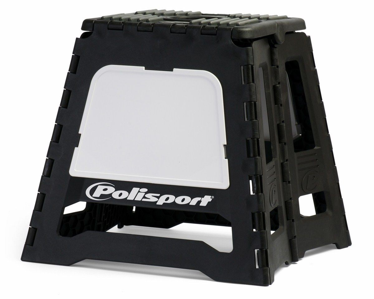 Caballete plegable de plástico Polisport blanco 8981500006