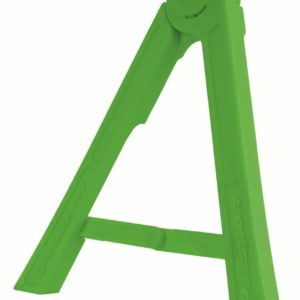 Triangulo lateral de plástico Polisport verde 8981700005