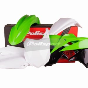 PARA TU MOTO UNIVERSAL - Kit plástica Polisport Kawasaki color original 90625 -