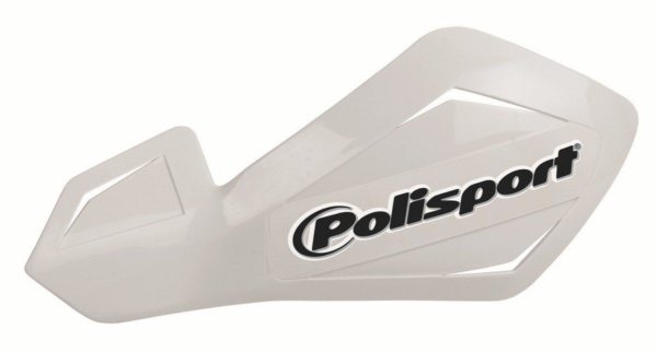 PARA TU MOTO UNIVERSAL - Paramanos abierto Polisport Freeflow lite aluminio blanco 8305800092 -