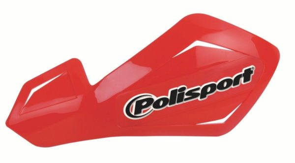 PARA TU MOTO UNIVERSAL - Paramanos abierto Polisport Freeflow lite plástico rojo 8305800104 -