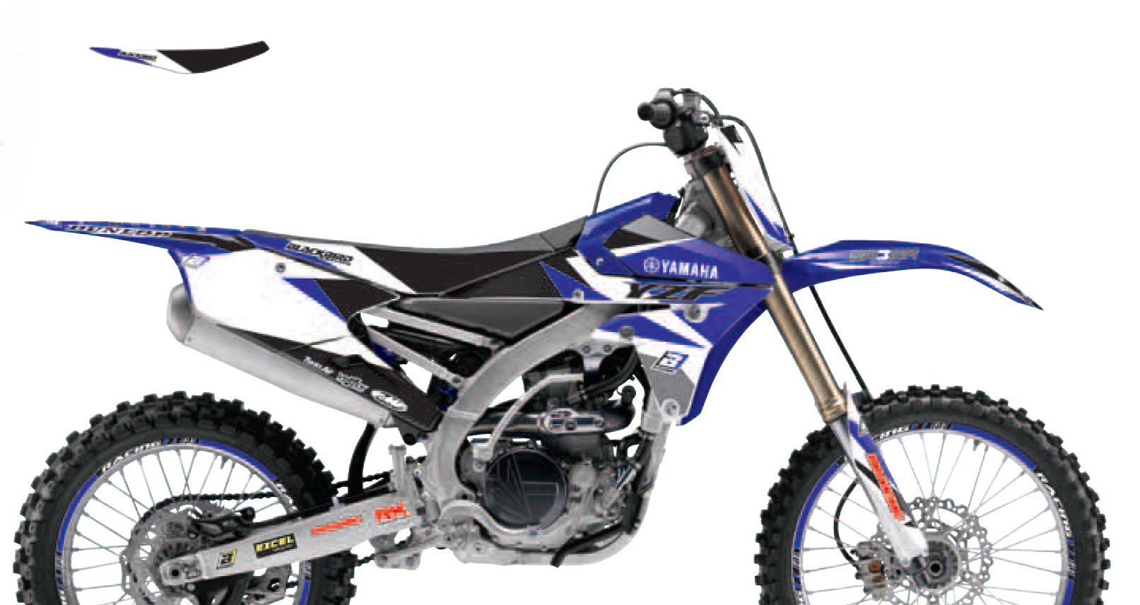 Funda de asiento Blackbird Arma Yamaha 1224F