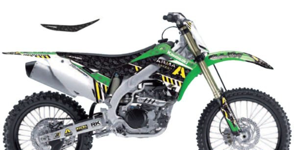 Funda de asiento Blackbird Arma Kawasaki 1431F