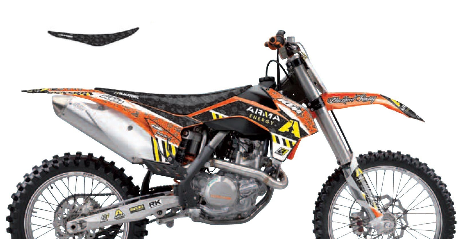 Funda de asiento Blackbird Arma KTm 1521F