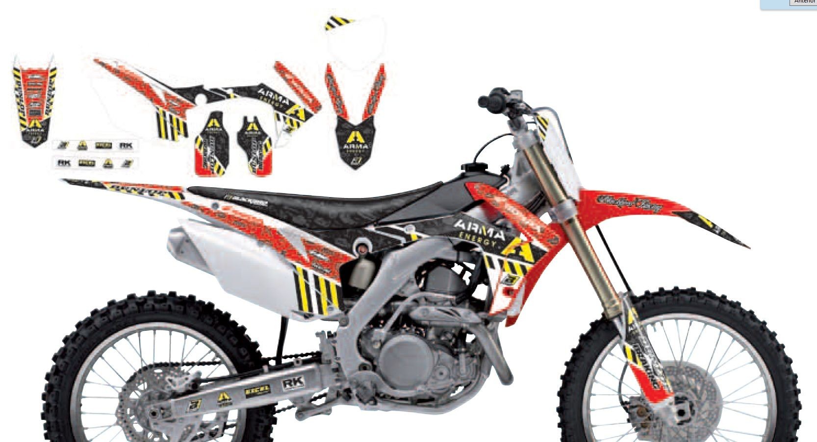 Kit Adhesivos Blackbird Honda Arma 2136F