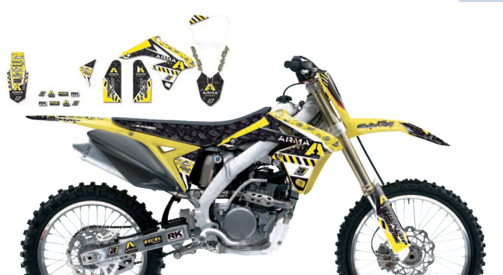 Kit Adhesivos Blackbird Arma Suzuki 2318F