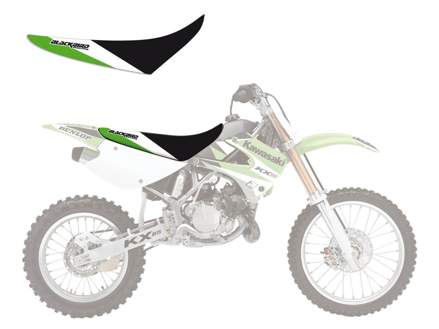 Funda de asiento Blackbird Dream Kawasaki 1410E