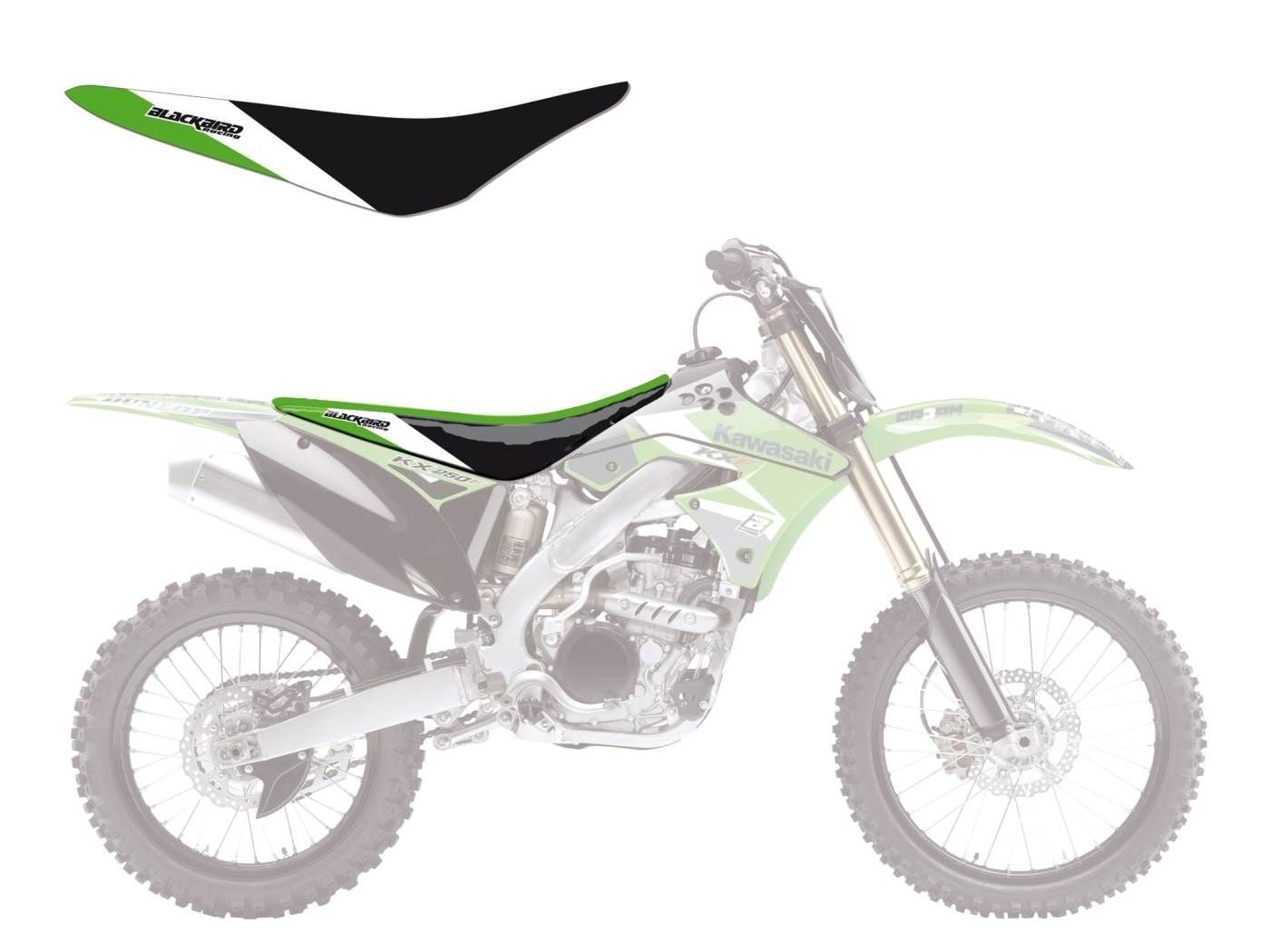 Funda de asiento Blackbird Dream Kawasaki 1429E