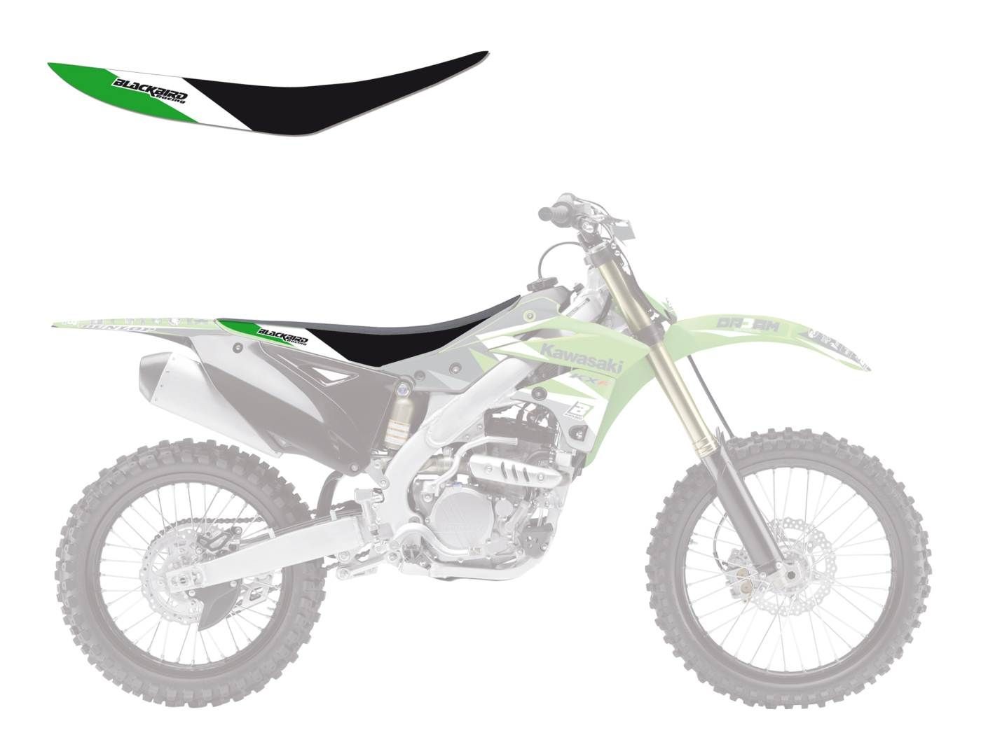 Funda de asiento Blackbird Dream Kawasaki 1431E