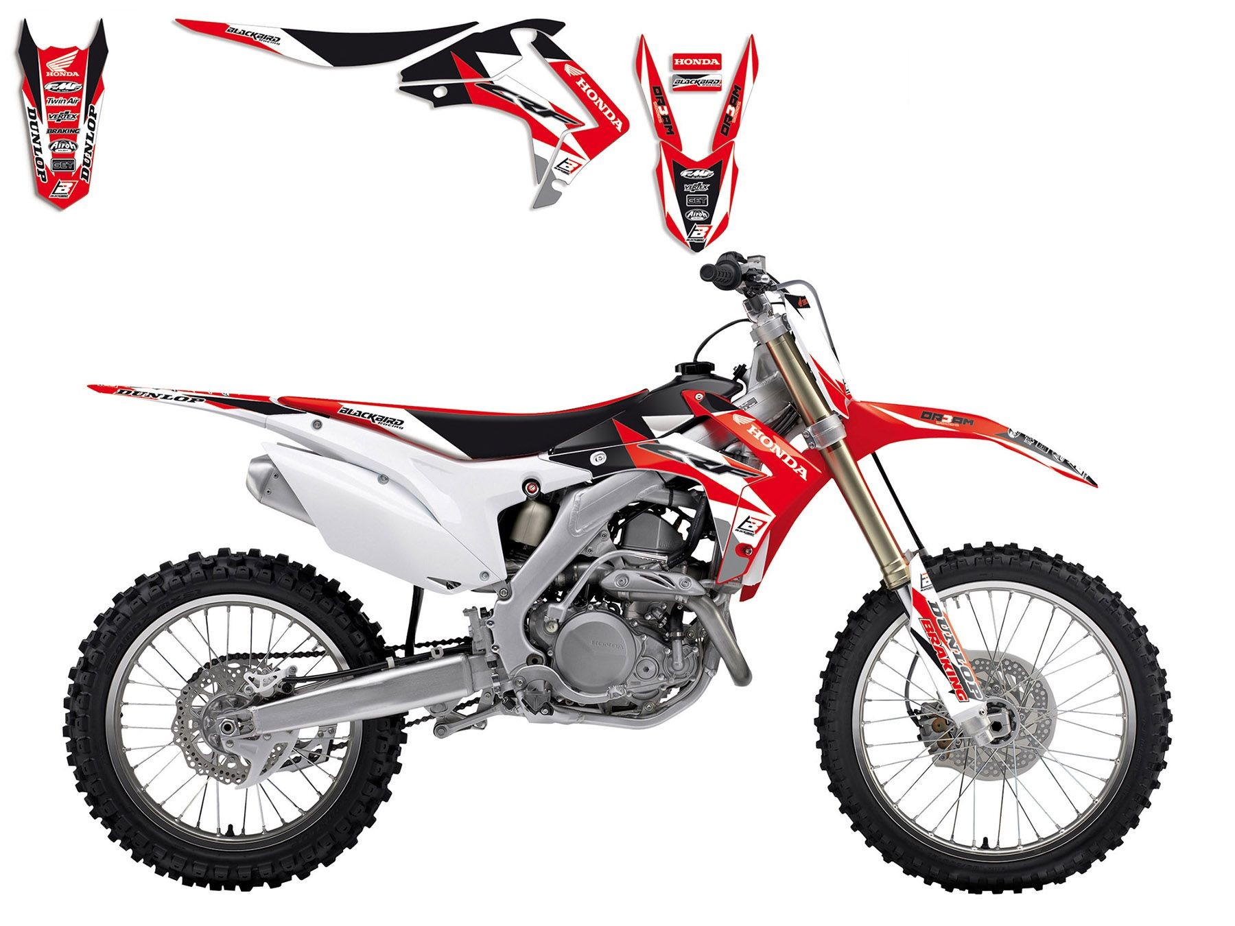 Kit Adhesivos Blackbird Blackbird Dream Honda 2145E