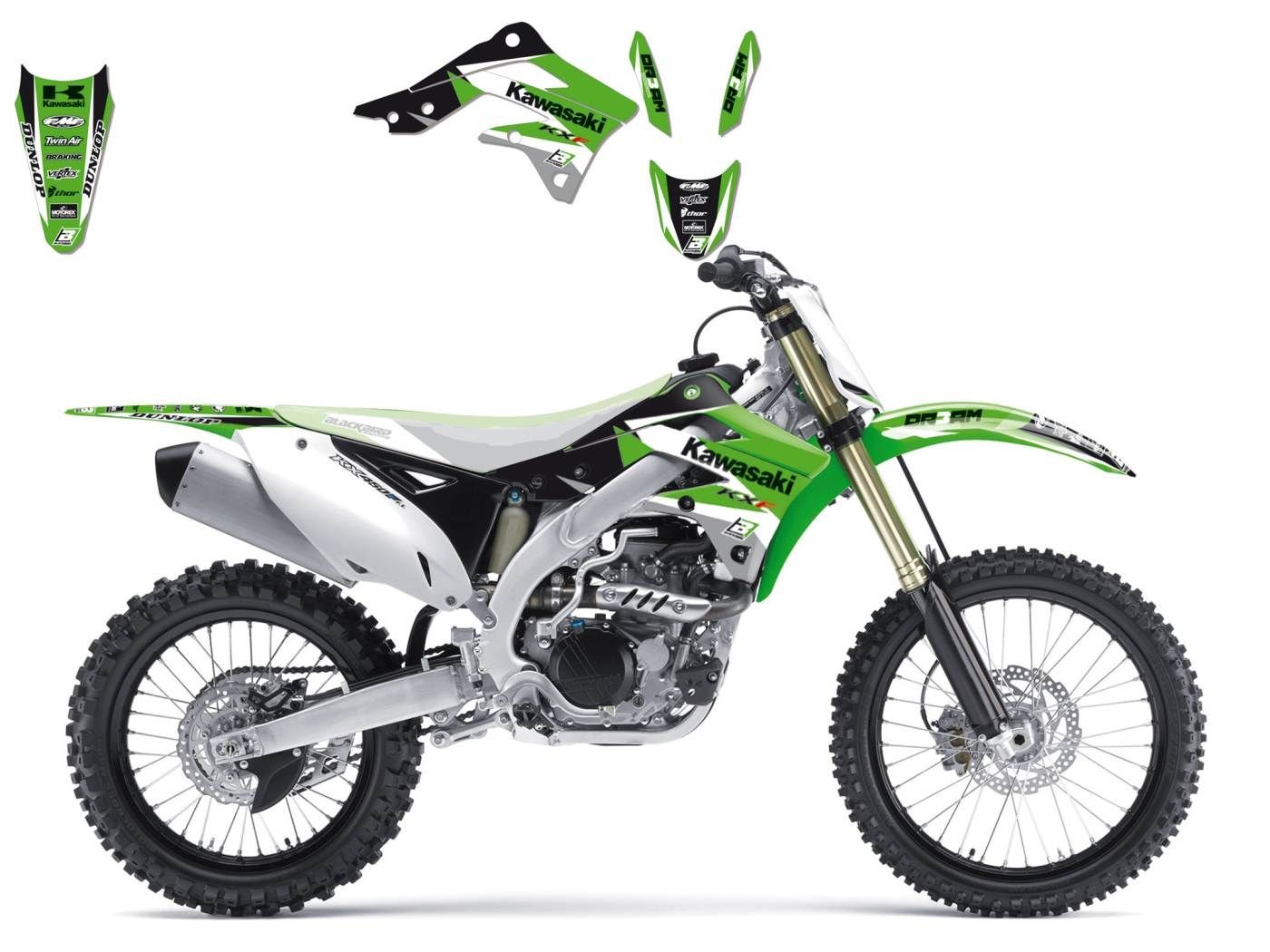 Kit Adhesivos Blackbird Dream Kawasaki 2420E