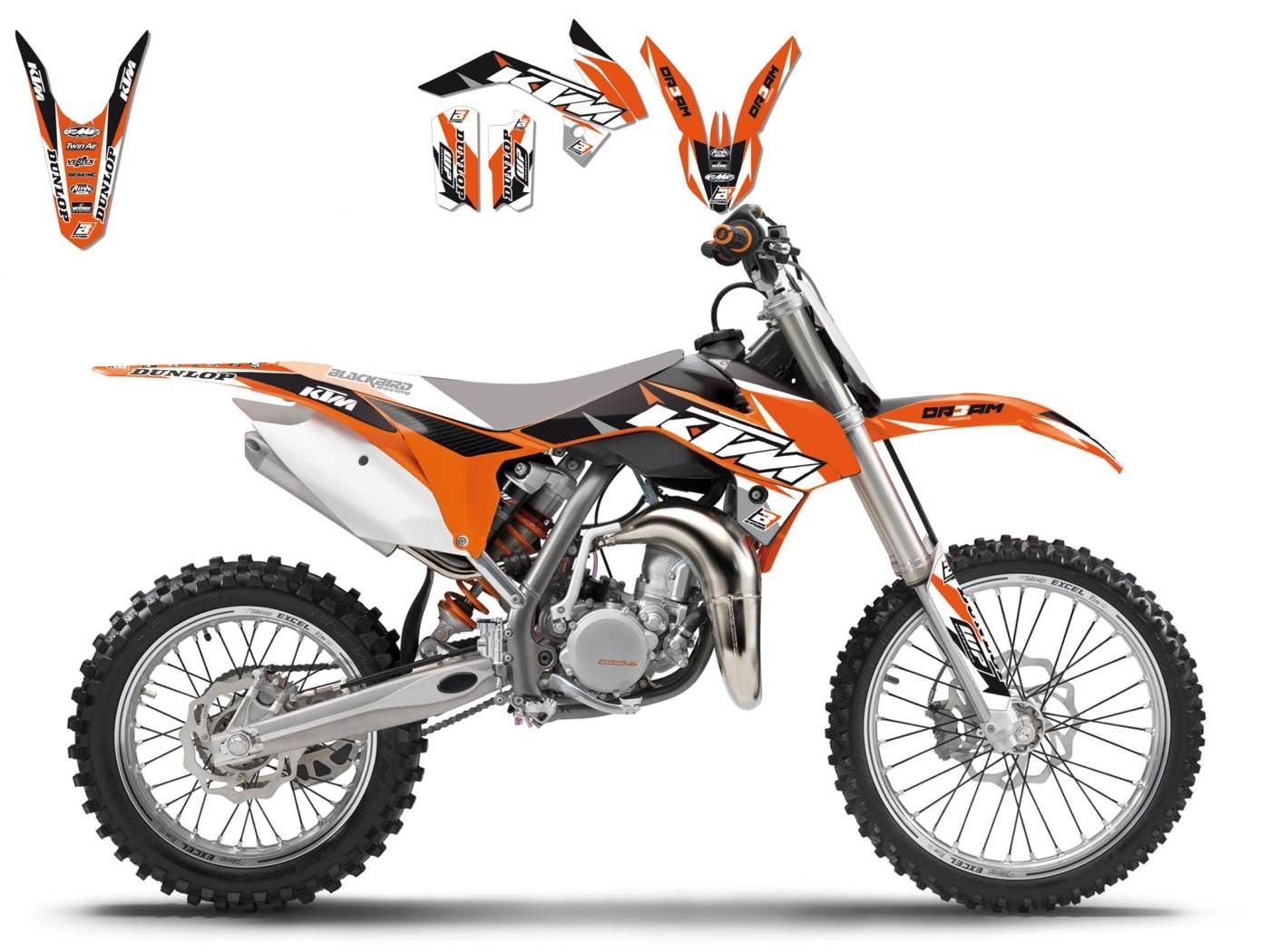 Kit Adhesivos Blackbird Dream KTm 2539E