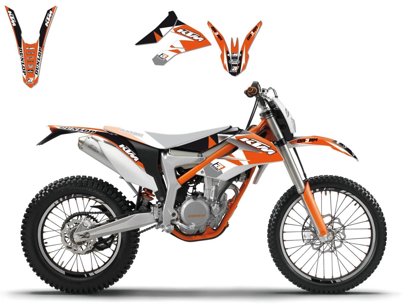 Kit Adhesivos Blackbird Dream KTm 2540E