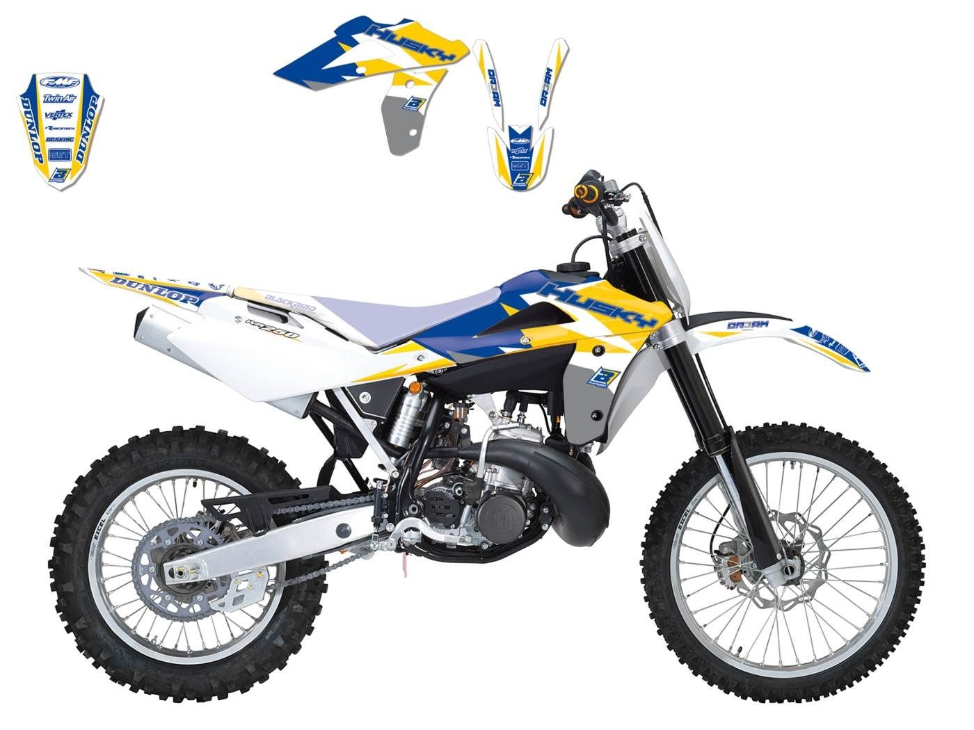 Kit Adhesivos Blackbird Dream Husqvarna 2609E/02