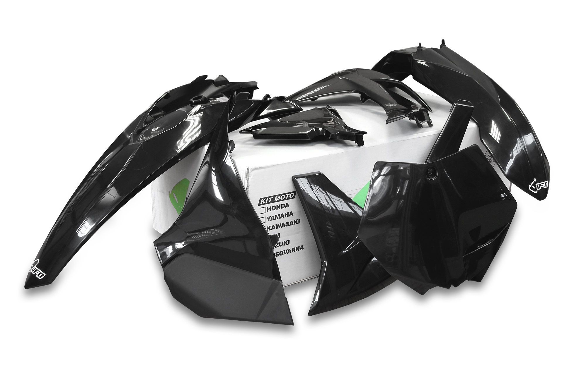 Kit plástica completo UFO KTM negro KTKIT510-001