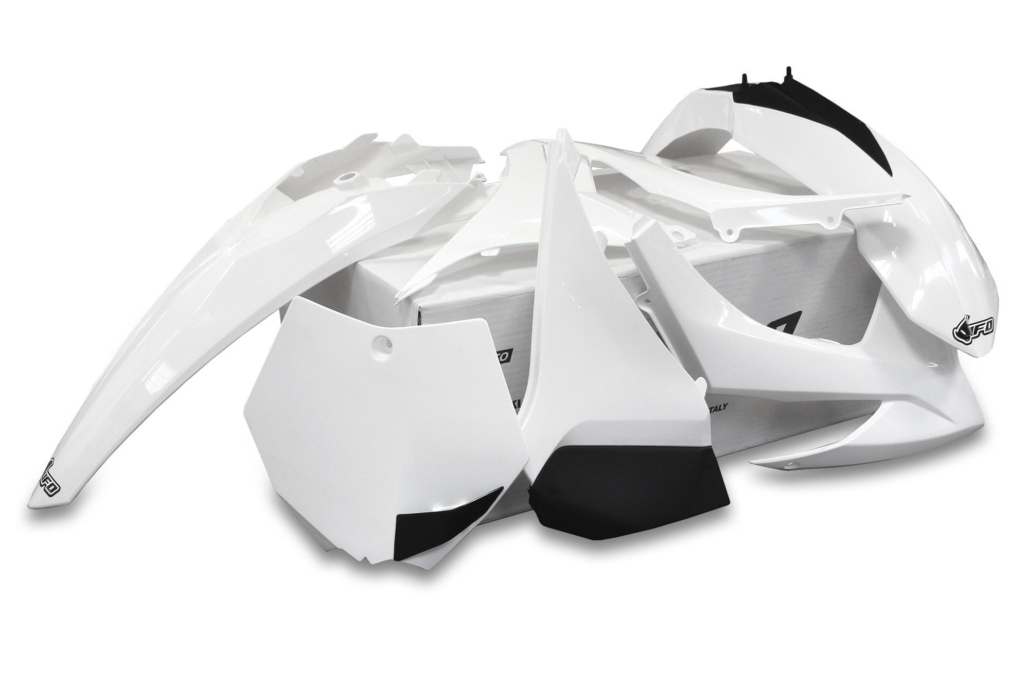 Kit plástica completo UFO KTM blanco KTKIT510-047