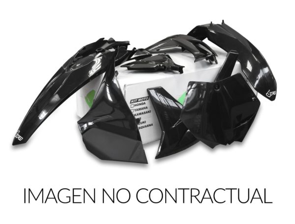 Kit plástica completo UFO KTM negro KTKIT513-001