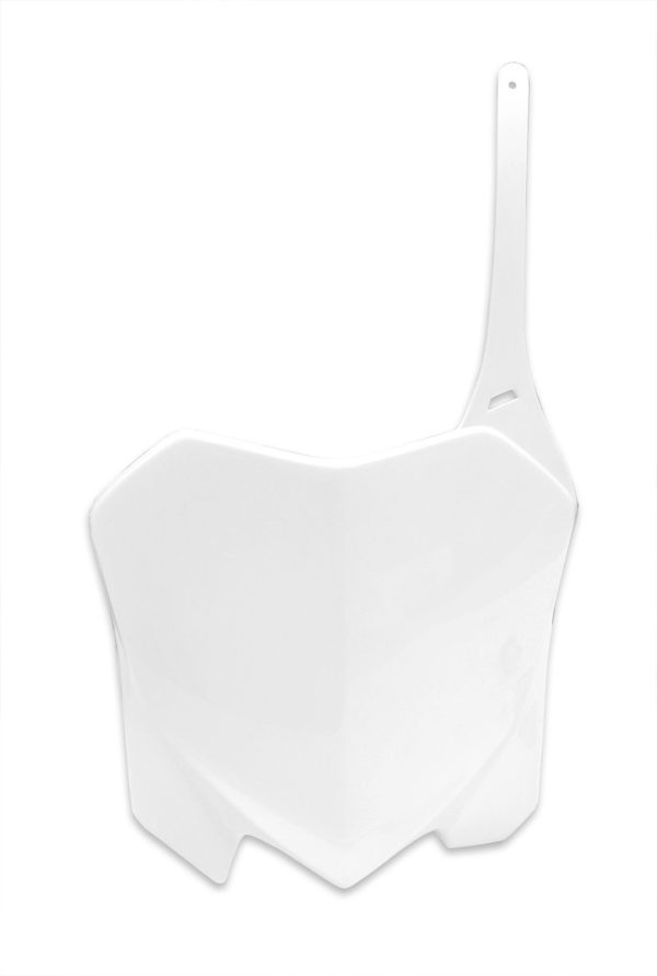 Portanúmeros delantero UFO Honda blanco HO04639-041