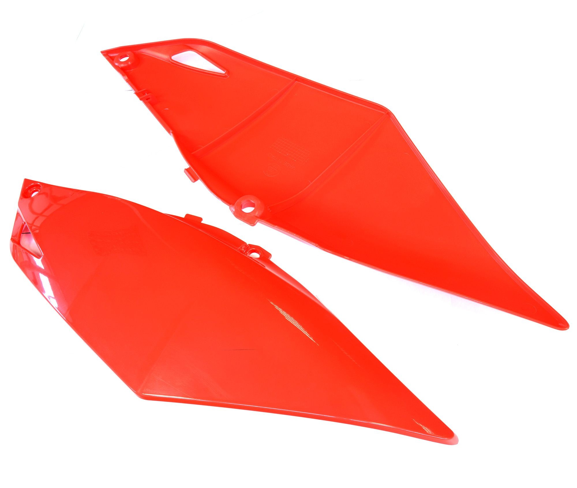 Paneles laterales traseros UFO Honda un escape rojo HO04669-070