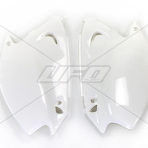 Paneles laterales traseros UFO Kawasaki blanco KA03739-047