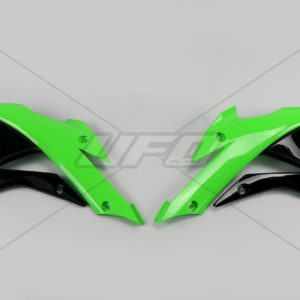 KAWASAKI - Plásticos laterales de radiador UFO Kawasaki original KA04728-999 -