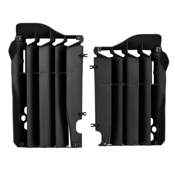 Aletines de radiador Polisport Honda negro 8455800001