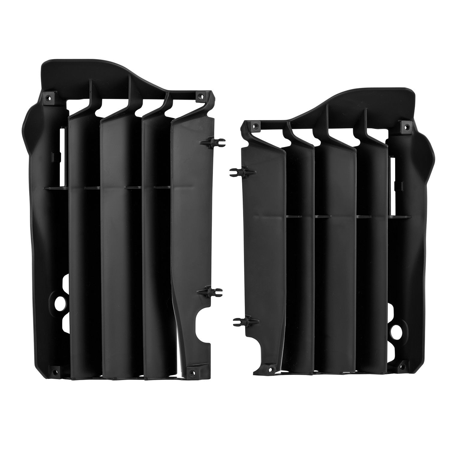 Aletines de radiador Polisport Honda negro 8455800001