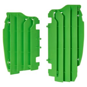 Aletines de radiador Polisport Kawasaki verde 8456000002