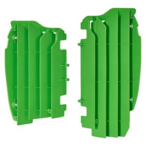 KAWASAKI - Aletines de radiador Polisport Kawasaki verde 8456000002 -