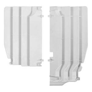 Aletines de radiador Polisport Suzuki blanco 8456100001