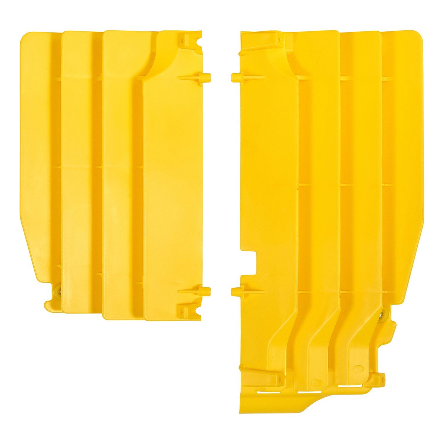 Aletines de radiador Polisport Suzuki amarillo 8456100002