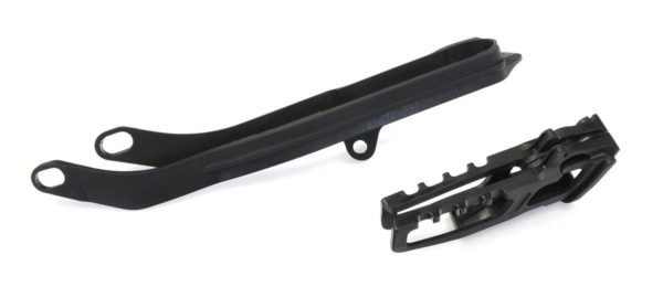 Guiacadenas + patin Polisport negro Honda 90593