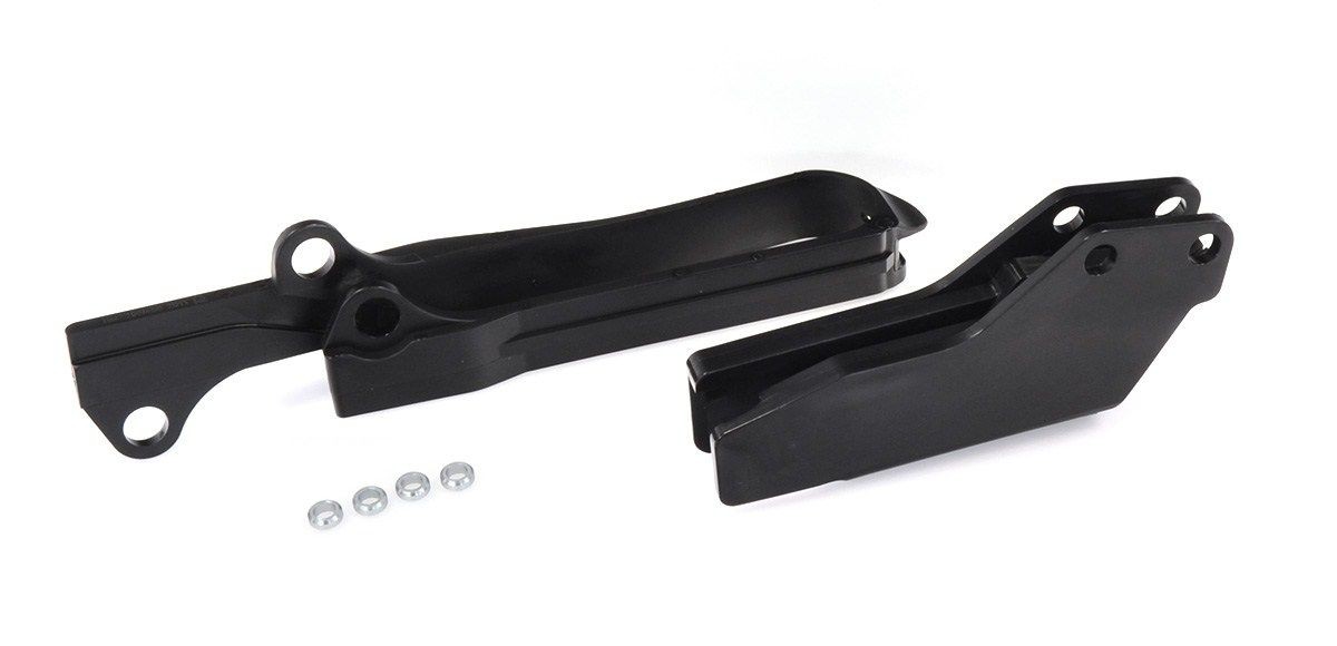Guiacadenas + patin Polisport negro Suzuki 90602