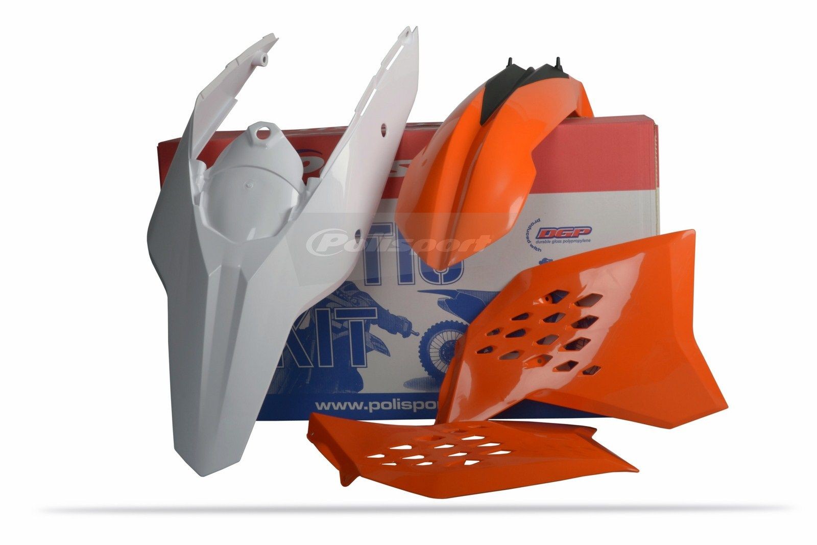Kit plástica Polisport KTM color original 90431