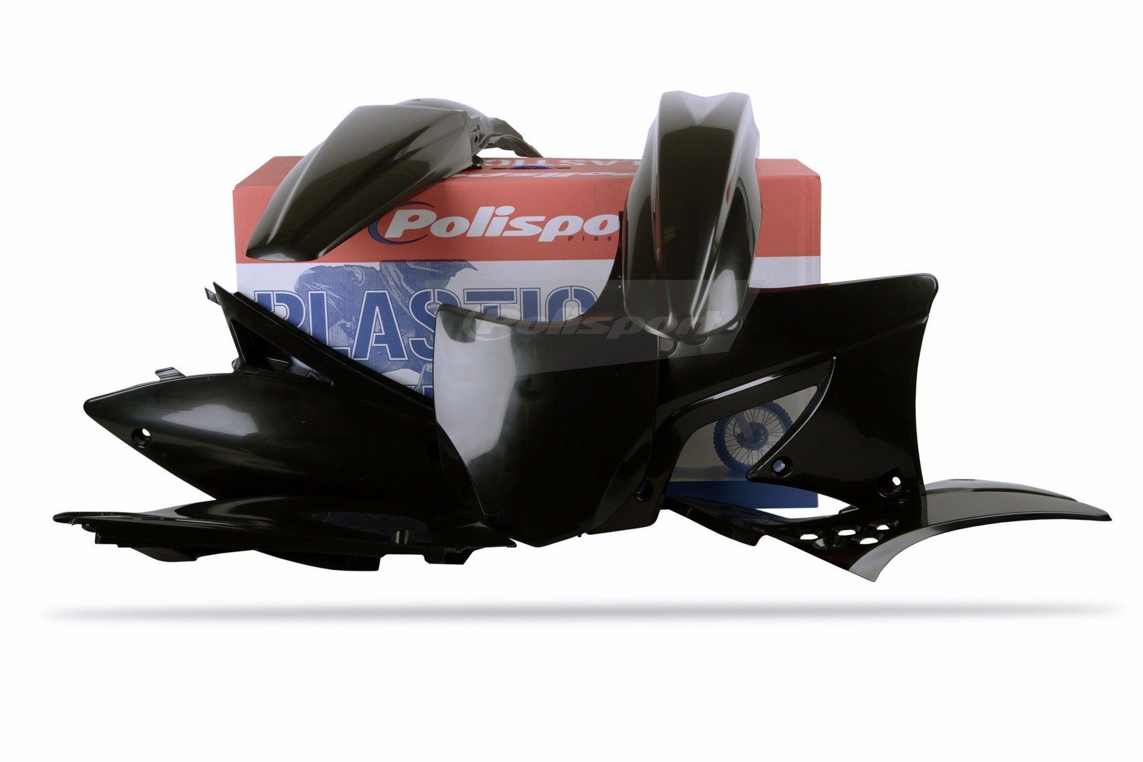 Kit plástica Polisport Kawasaki negro 90216