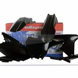 SUZUKI - Kit plástica Polisport Suzuki negro 90146 -