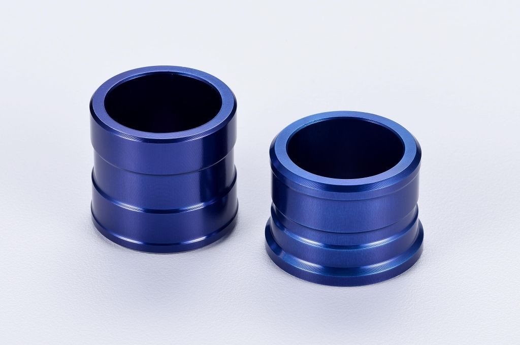 Casquillos de rueda delantera Yamaha Azul