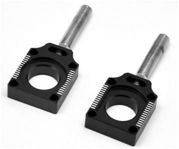 Tensores de eje trasero Yamaha Negro